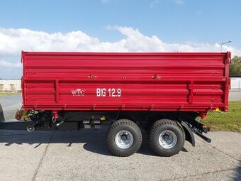 Traktorový návěs BIG 12.9 valník - ihned k odběru, skladem