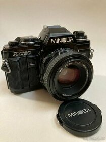 Minolta X700 s objektívom 1.7/50 + kiron 28-85