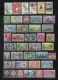Poštovní známky USA  3