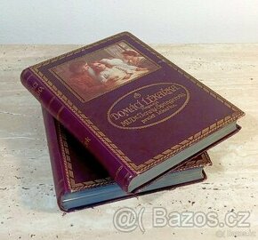 Starožitné lékařské knihy Domácí lékařka, oba dva díly, 1923 - 1