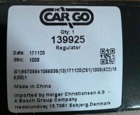 HC-Cargo Regulátor alternátoru HC 139925