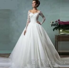 Luxusní svatební šaty - NOVÉ - 1