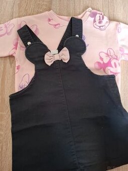 Džínové šatičky Minnie 80