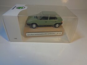Abrex model 1/43 Škoda Favorit 781 25let SAP