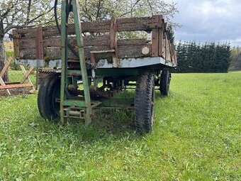 Ručně sklopný vlek za traktor 3,5t