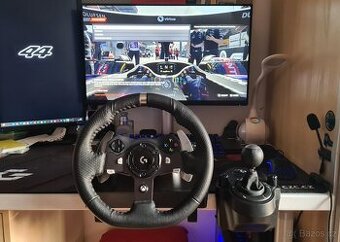 Logitech g920 + Driving force shifter