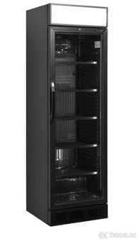 Prosklená Lednice TEFCOLD 425 TV Black