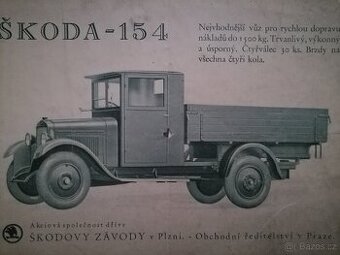 Koupím Škoda,Tatra,Praga s valníčkovou nástavbou