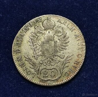 20 krejcar 1803 E FRANTIŠEK I