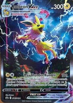 Pokemon JUMBO Jolteon VMAX alt art