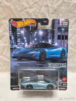 autíčko Hot Wheels, Mattel, McLaren Speedtail, modré