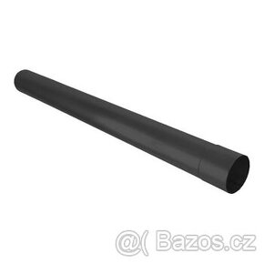 Evr svod okap 80mm 4m FeZn černý RAL9005