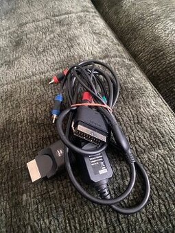 Xbox 360 Component HD AV Cable + scart