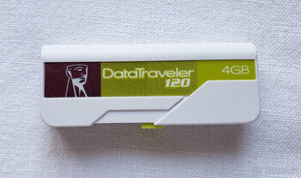 USB flash disk Kingston DataTraveler 120 kapacity 4 GB