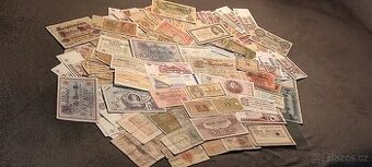 KONVOLUT BANKOVEK PO SBĚRATELI 235ks - 1