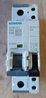 Jistič Siemens C16 s pomocným kontaktem