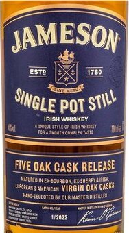Jameson Single Pot Still (46 %, OB 2022, Batch 1/2022