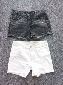 Riflové kraťasy vel.36, 1+1 zdarma