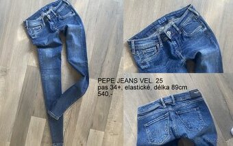 Pepe jeans dámské rifle vel. 25 ...