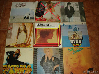 prodám gramodesky italskych a francoúzkych interpretú