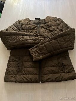 Dámská khaki prošívaná bunda camaieu vel 38