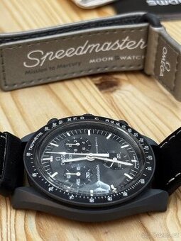 OMEGA x Swatch Mission to MERCURY - 2x pásek, BOX, účtenka