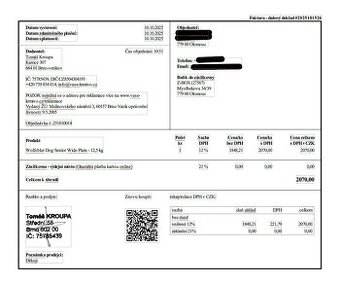 Granule pro pejsky značka Wolfsblut