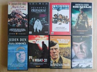 VHS KAZETY original mix - 1 kus = 80Kč