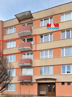 Pronájem bytu 1+1, 37 m², Pelhřimov, ul. Rubešova