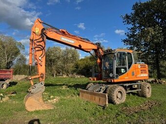 Kolový bagr / rypadlo Doosan DX 160 W - 3, SPZ