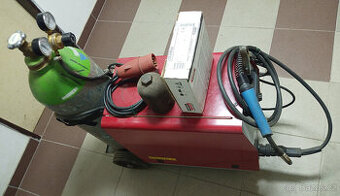 CO2 svářečka MIG 193 ISKRAVAR, láhev 20l Corgon, drát 0,8mm