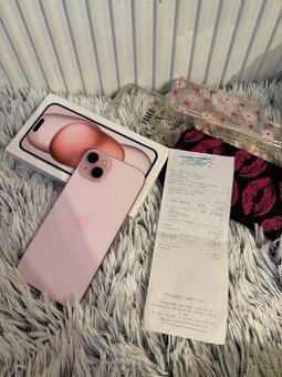 Prodám iPhone 15 PLUS 128gb - TOP stav - záruka 02/2026