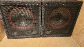 subwoofer 19" á 400watt sinus x 2ks