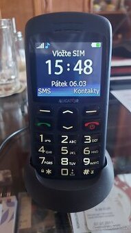 Aligator A670, mobilní telefon pro seniory,