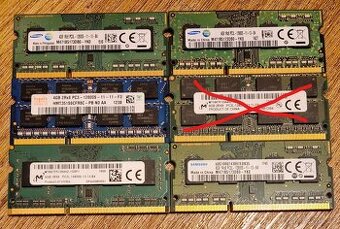 ⭐ 5ks paměti DDR3 PC3 12800 4GB ⭐