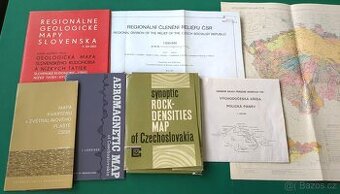 Mapy odborné, geologie, nerostné suroviny