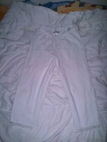 Bílé krátké kalhoty dětské 170