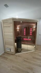 Predám interiérovú kombinovanú saunu s rohovým vstupom