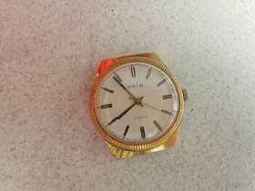 Staré retro hodinky Prim 17 jewels, ala rolex