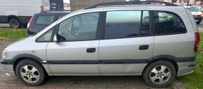 Opel Zafira A nová STK 7 míst 1,8 benzín/LPG=1,5Kč/km 2002