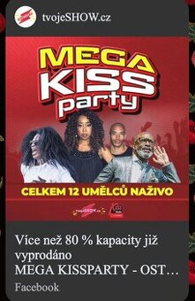 Mega Kiss party Ostrava