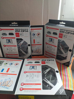 Zalman ZM-DF14 - ventilátor 140mm, červená LED