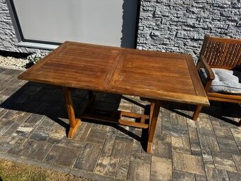 Teak stůl GENTLE 150-200 x 90cm ,