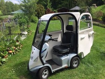 Elektrický skútr 15 km/h Lecson HS 928 s kabinou