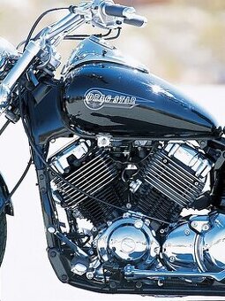 Yamaha XVS Dragstar 650 Malé Kilometry