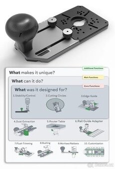 MULTIFUNKČNÍ OŘEZÁVACÍ ROUTER .JIG || MTRJ002_PIONEER