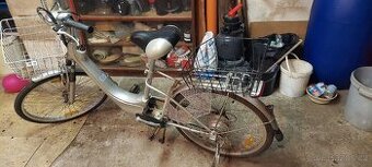 Elektrokolo CityBike 26" 250w 36V 10Ah Lithium - stříbrné