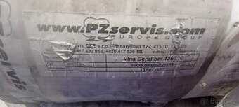 Izolační vlna z keramických vláken Cerafiber 1260oC