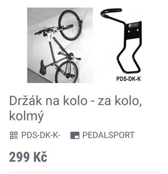 Držák na kolo (na zeď)