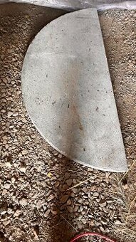 Betonový poklop na studnu průměr 150 cm, výška 7cm - 1